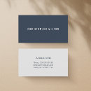Search for light blue business cards Simple