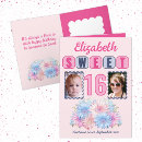 Search for sweet 16 birthday cards Pink