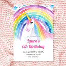 Search for unicorn birthday invitations Kids