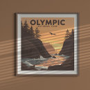 Search for olympic posters Olympic national park