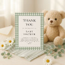 Search for green thank you cards Rustic