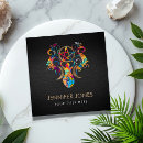 Search for goddess business cards Triple moon