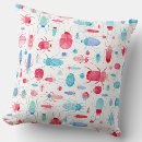Search for turquoise and red pillows Colorful