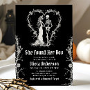Search for halloween bridal shower invitations Bride or die