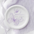 Search for purple butterfly plates Elegant