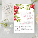 Search for apple of our eye baby shower invitations Modern