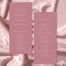 Search for dusty rose wedding programs Formal