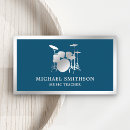 Search for rock band business cards Drums