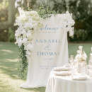 Search for welcome wedding banners Simple handwritten script