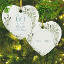 Search for 60th wedding anniversary ornaments Floral