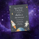 Search for reach four the stars birthday invitations Rocket