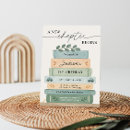 Search for storybook birthday invitations One for the books