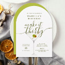 Search for dirty 30 invitations Green