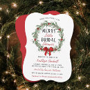 Search for christmas bridal shower invitations Winter