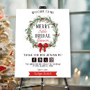 Search for merry christmas signs Christmas bridal shower