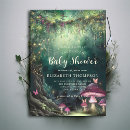 Search for emerald green baby shower invitations Whimsical