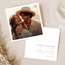 Search for square wedding invitations Black and white