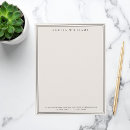 Search for elegant letterhead Business