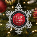 Search for 15th wedding anniversary ornaments Elegant