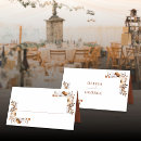 Search for autumn place cards Terracotta