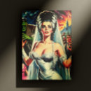 Search for vintage bride postcards Halloween