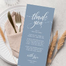 Search for guest note wedding thank you cards Dusty blue