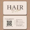 Search for beauty industry business cards Hairdresser