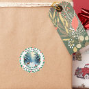 Search for monogram seals stickers Red and green