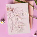 Search for elegant sweet 16 invitations Bow