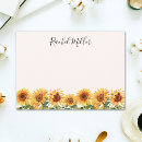 Search for sunflower note cards Elegant