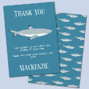 Search for shark thank you cards Underwater