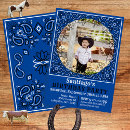 Search for bandana invitations Blue