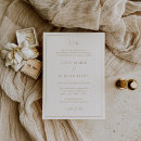 Search for ivory and gold wedding invitations For her