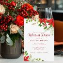 Search for christmas rehearsal dinner invitations Festive