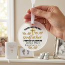 Search for godparent ornaments Baptism keepsake