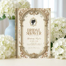 Search for fairytale bridal shower invitations Rustic