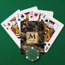 Search for black and gold playing cards Chic