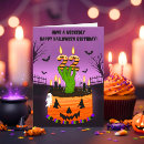Search for halloween birthday cards Jack o lantern