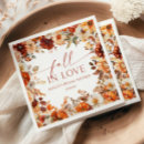 Search for fall floral napkins Fall in love