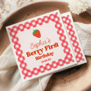 Search for red and white gingham napkins For kids