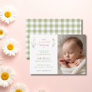Search for blessed birth announcement cards Baby girl