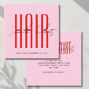 Search for red business cards Elegant