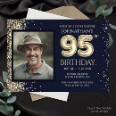 Search for 95th birthday invitations Gold