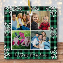 Search for 4 photo ornaments Rustic country christmas