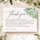 Search for botanical wedding thank you cards Script
