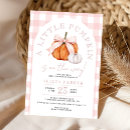 Search for pumpkin shower invitations Coquette