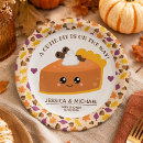 Search for cutie pie plates Thanksgiving baby shower