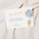 Search for balloon thank you cards Boy
