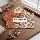 Search for cheetah business cards Elegant safari