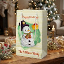 Search for snowman gift bags Winter